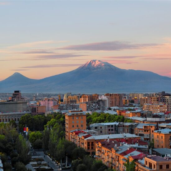 Yerevan and Mt. Ararat