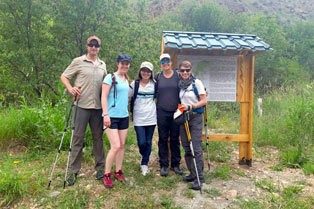 John, Liz, Jen & Jorjann, USA