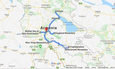 Сборный тур в Армению