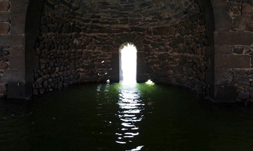 The submerged church of St. Karapet