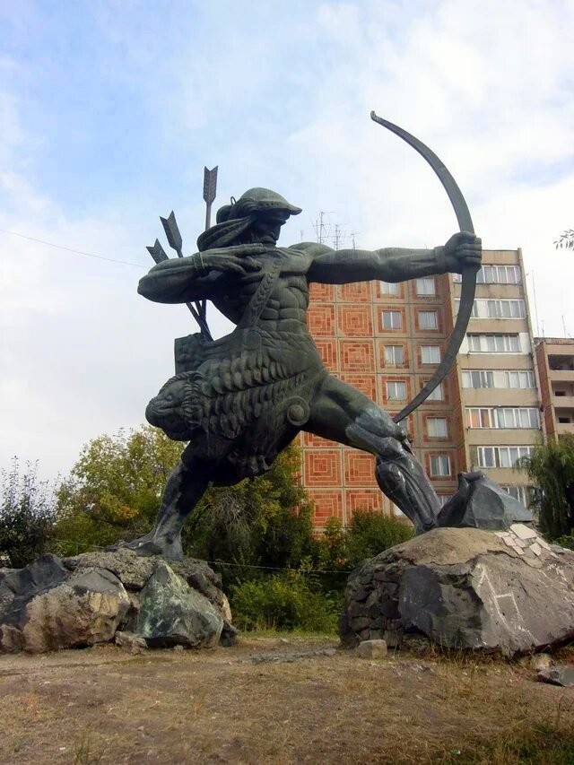 The statue of Hayk Nahapet
