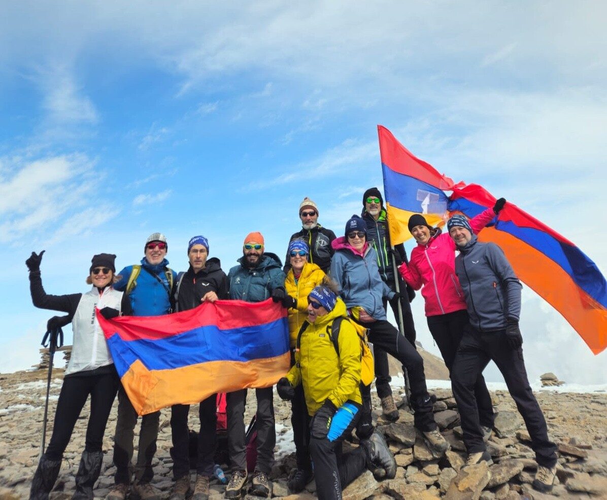 Trekking to Mt. Aragats